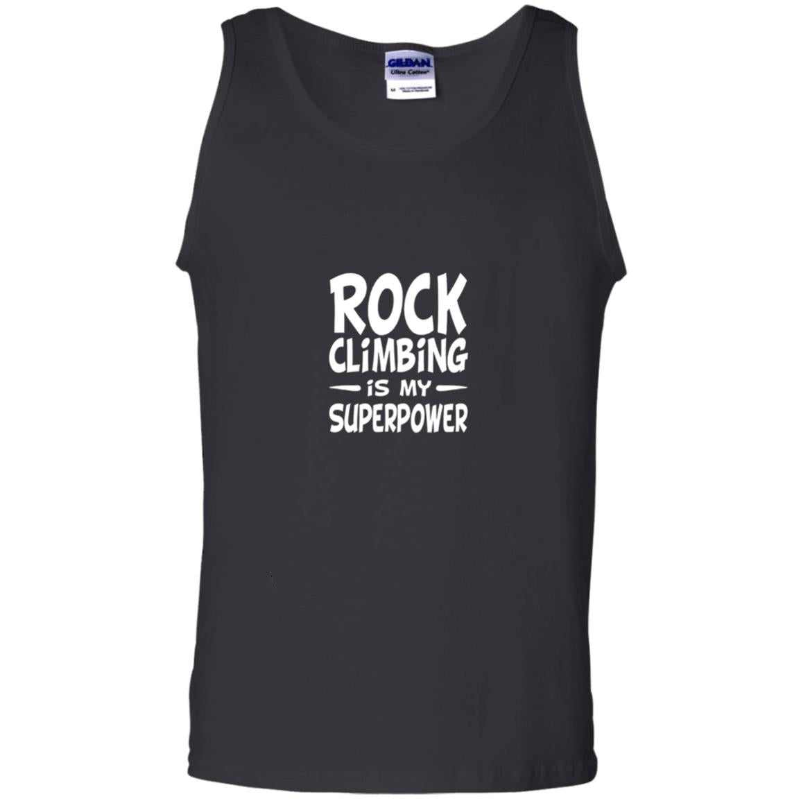 Rock Climbing Is My Superpower Shirt Black