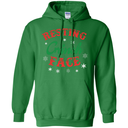 Christmas T-Shirt Resting Grinch Face Irish Green