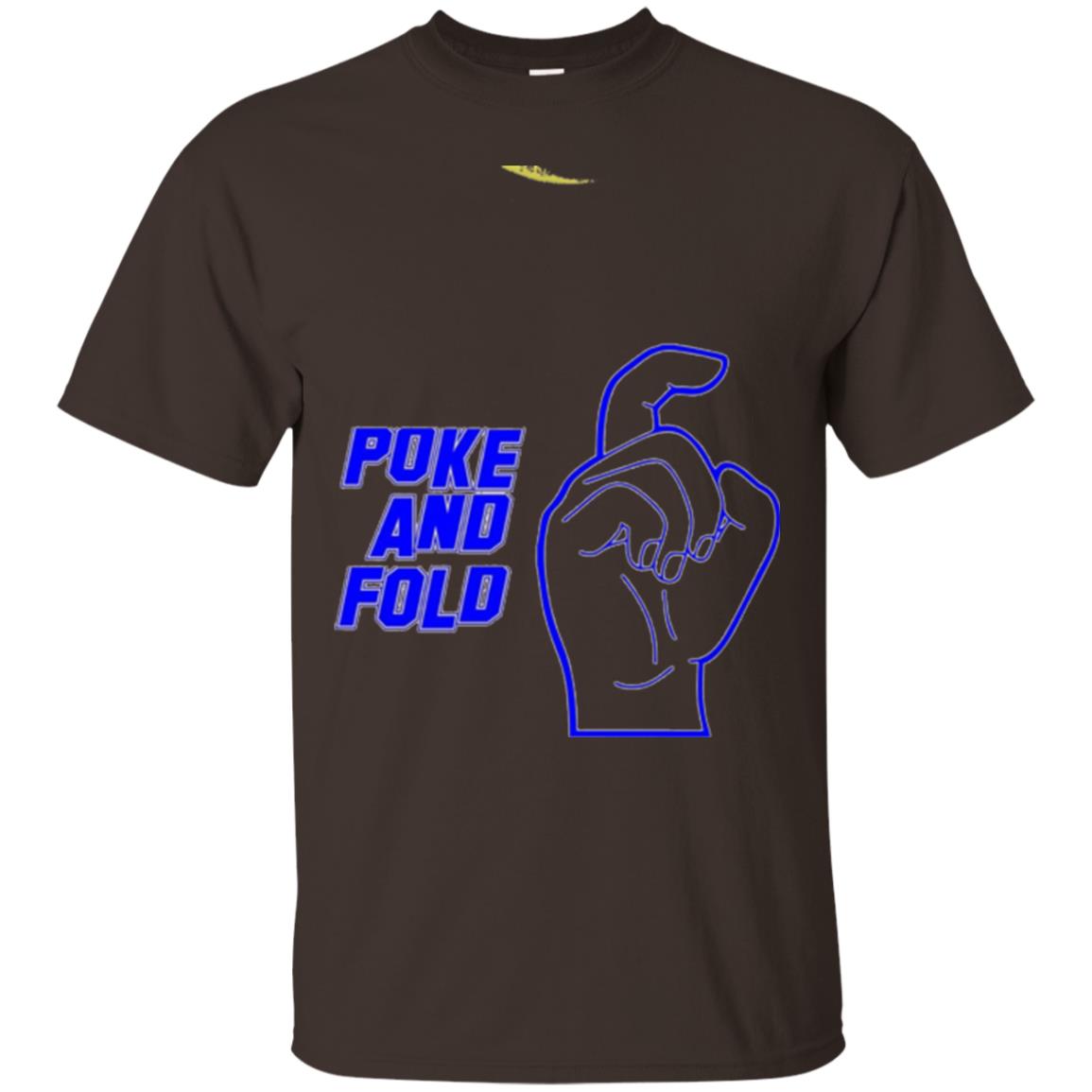 Poke And Fold T-shirt Dark Chocolate