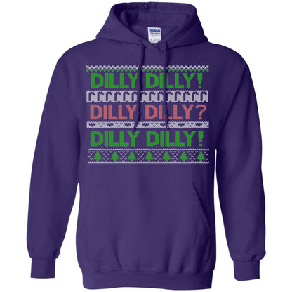 Christmas T-shirt Dilly Dilly Purple