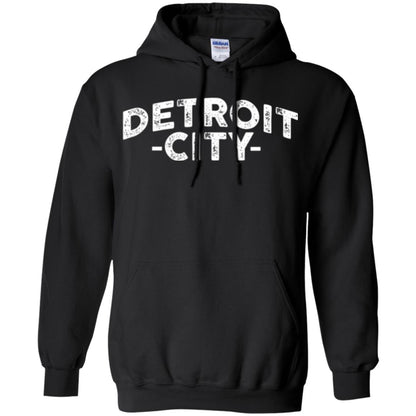Detroit Michigan T-shirt Black