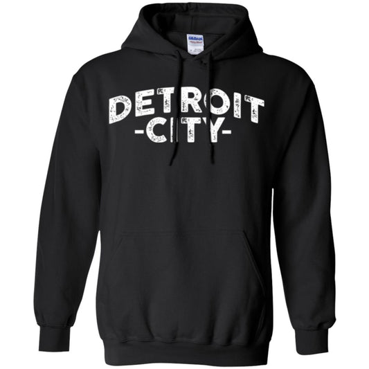 Detroit Michigan T-shirt Black