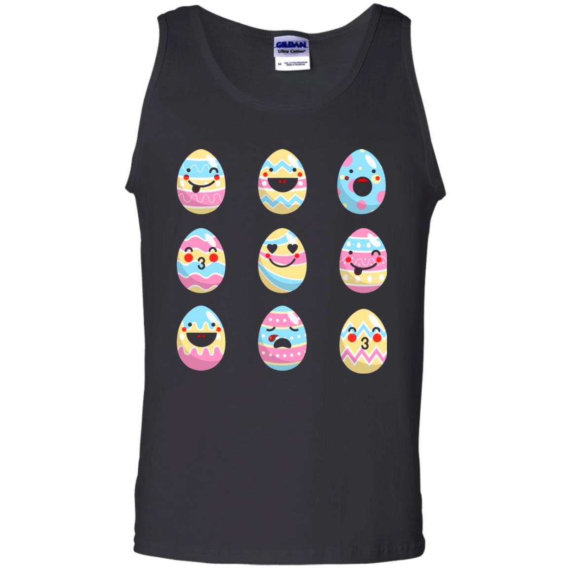 Egg Emoji Easter Happy Egg Hunt For Kids T-shirt Black