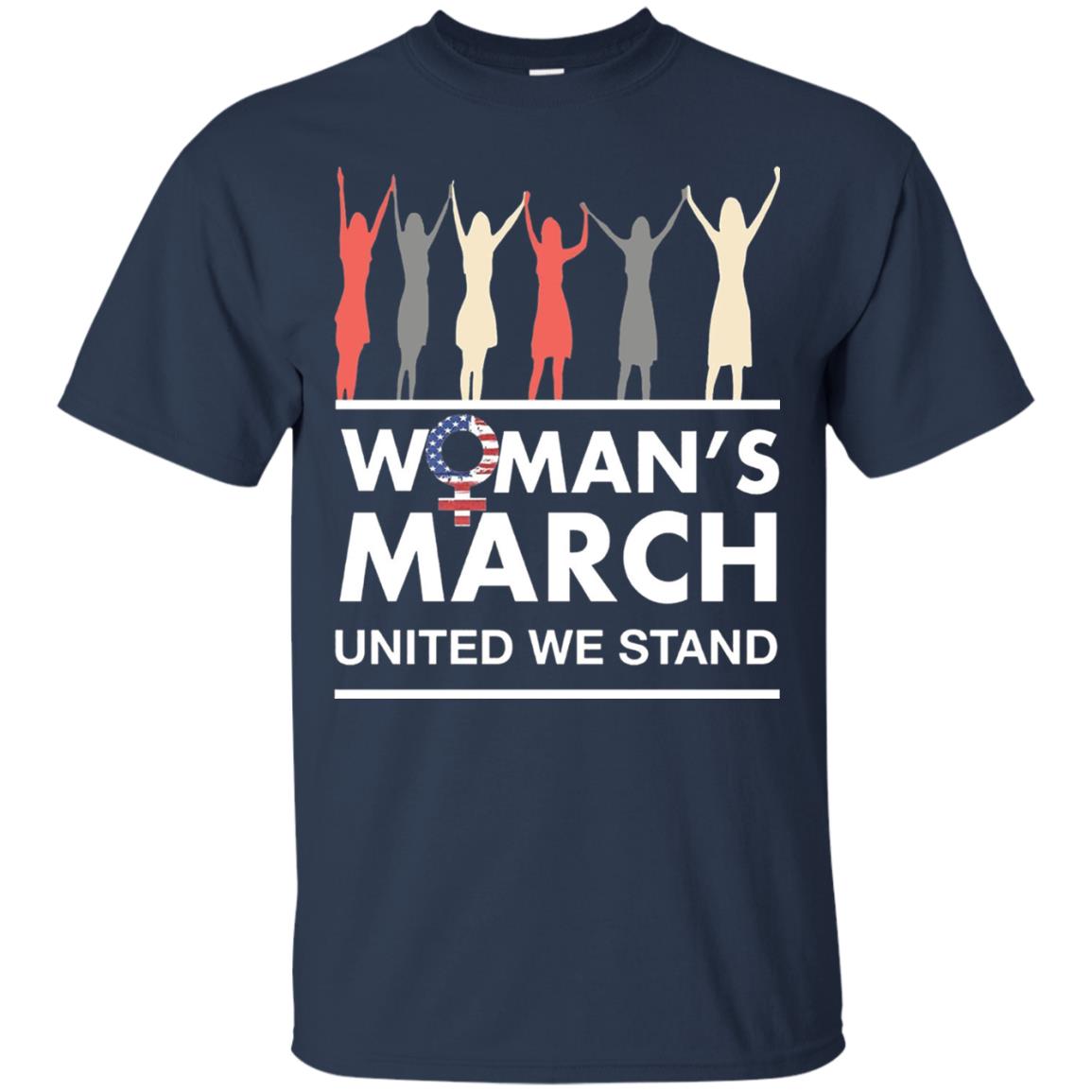 Women_s Right T-shirt Women_s March United We Stand Navy