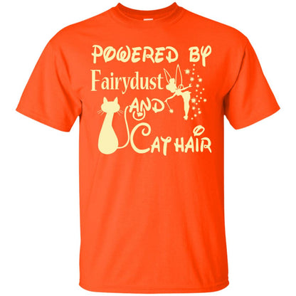 Powered Up Fairdust And Cat Hair Shirt Orange