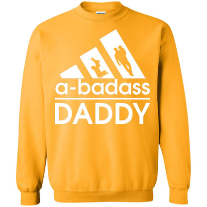A Badass Daddy Shirt Gold