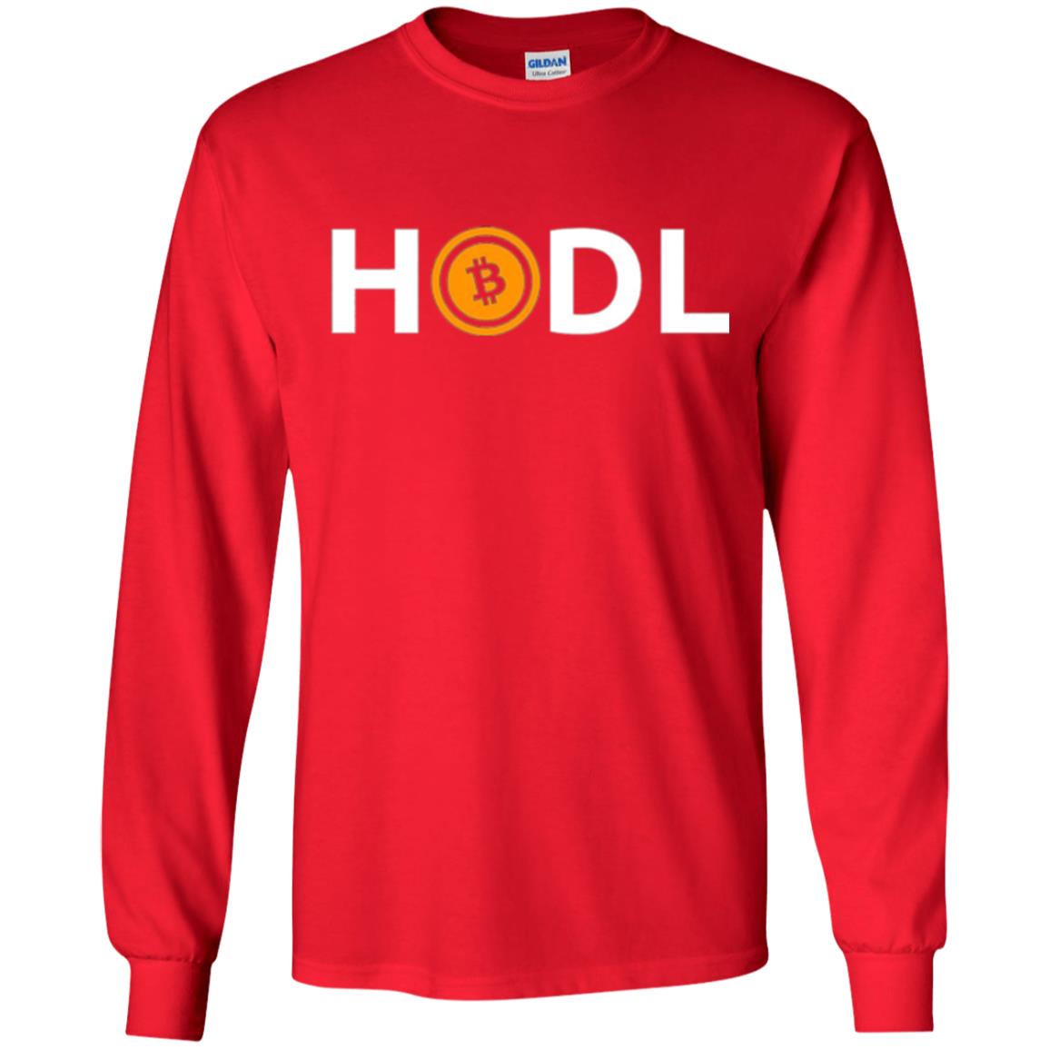 Bitcoin Cash T-shirt Hodl Red