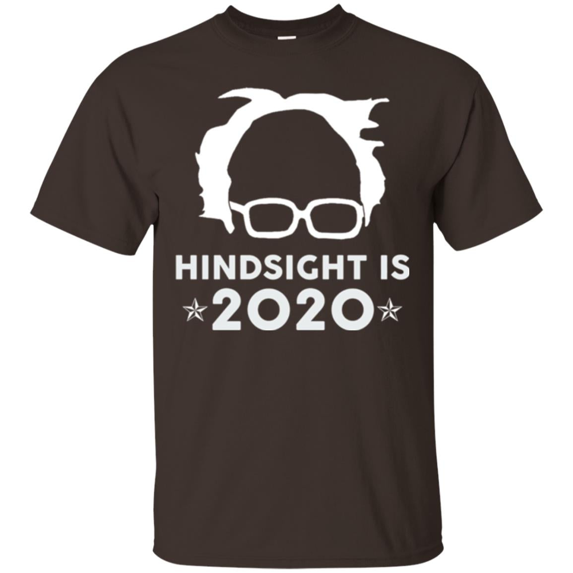 Hindsight Is 2020 T-shirt Dark Chocolate