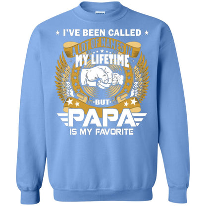 But Papa Is My Favorite Papa Shirt Carolina Blue
