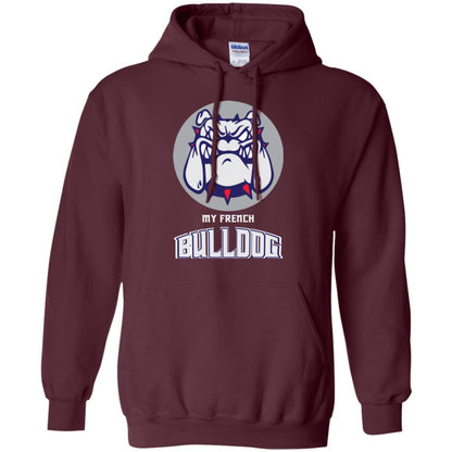 Dog Lover T-shirt My French Bulldog Maroon