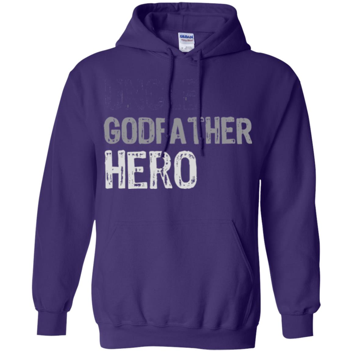 Uncle T-shirt Uncle Godfather Hero Purple