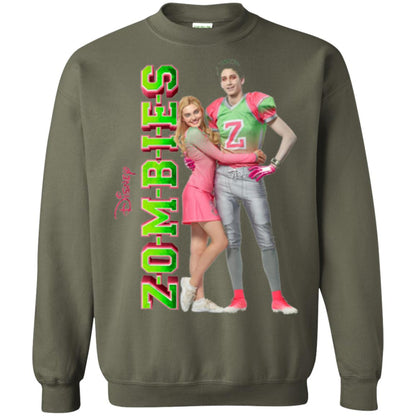 Zombies Cheer Football Lover T-shirt Military Green