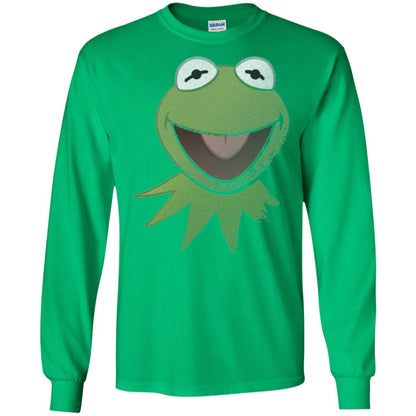 Muppets Kermit The Frog Face T-shirt Irish Green