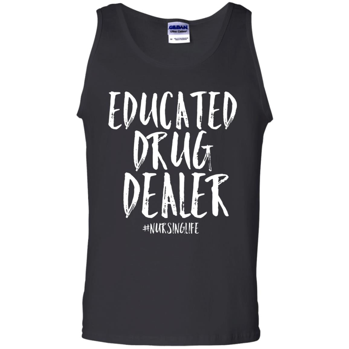 Educated Drug Dealer Nurse Nursing Life Shirt Black