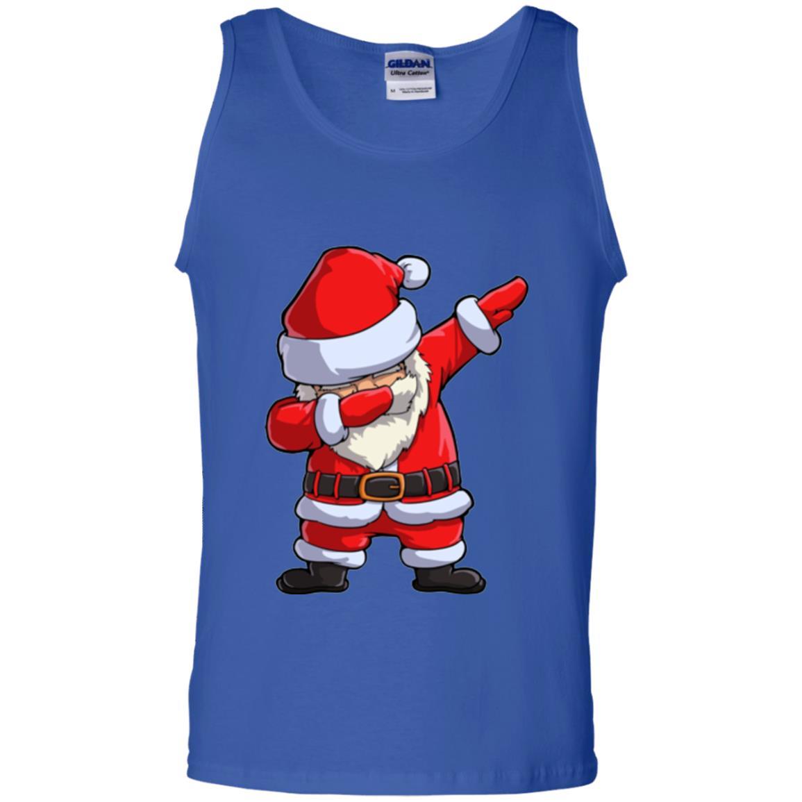 Christmas T-shirt Dabbing Santa Claus Royal