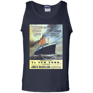 Film T-shirt Sailing Ship Cruise Vintage Poster