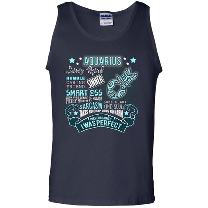 Dirty Mind Humble Caring Friend Filthy Sinner Mouth Good Heart Kind I Never Clamed I Was Perfect Aquarius Birthday Navy