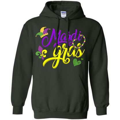 Mardi Gras 2018 T-shirt Forest Green