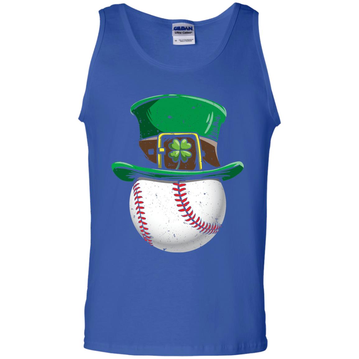 Leprechaun St. Patrick_s Day Baseball Ball T-shirt Royal