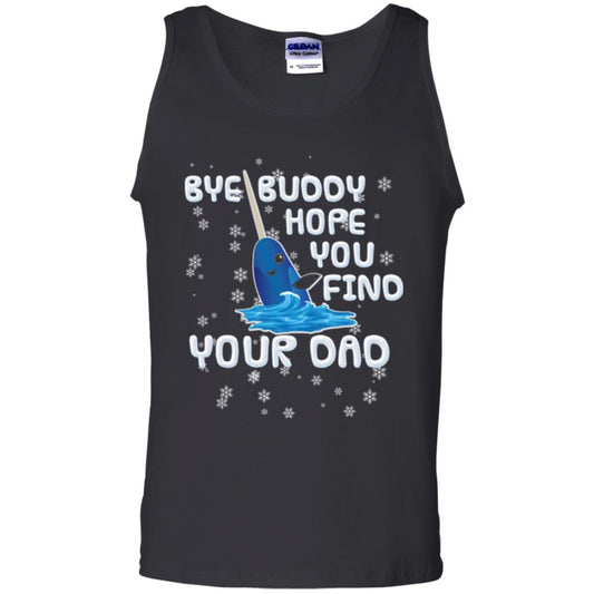 Funny Narwhal T-shirt Bye Buddy Hope You Find Your Day Black