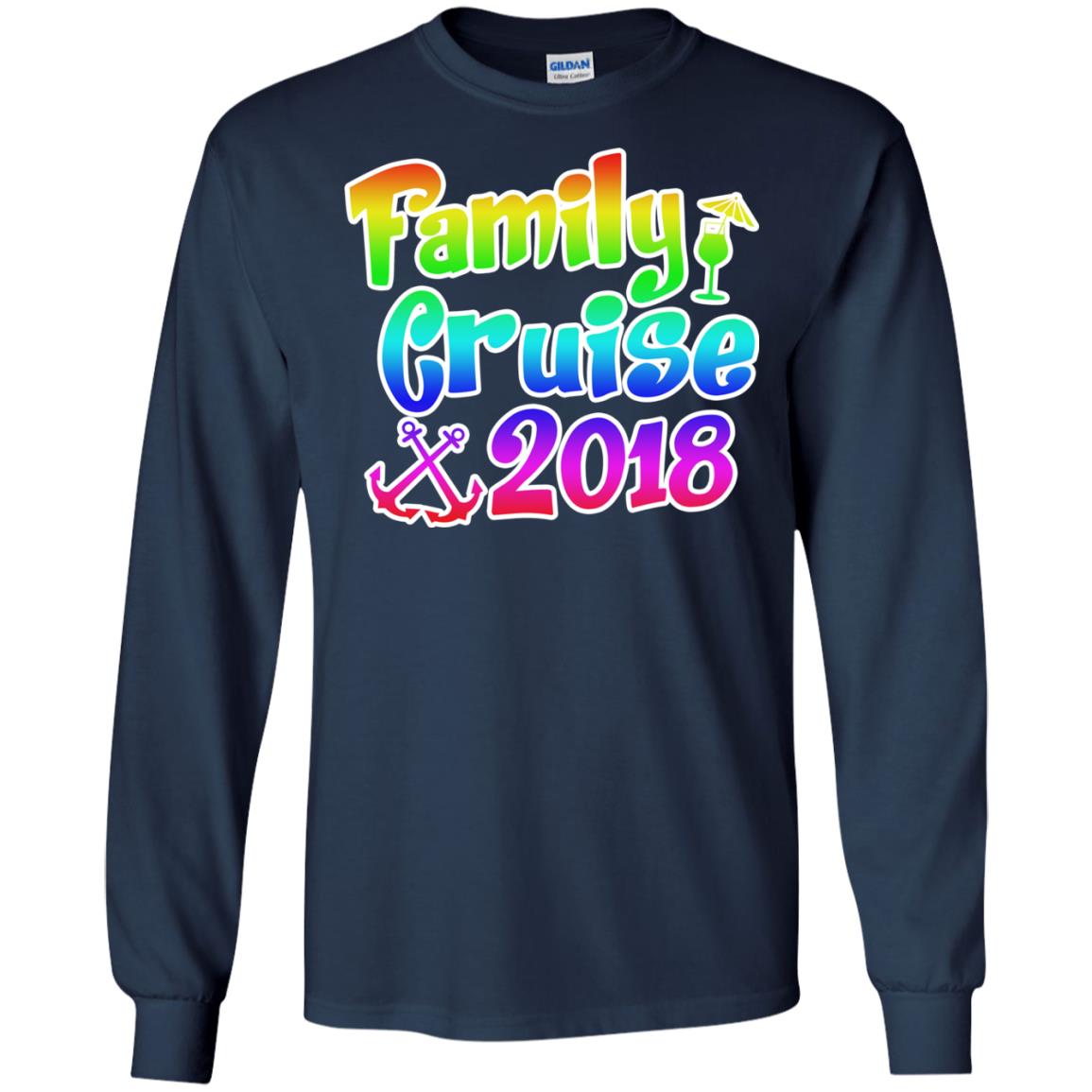 Family T-shirt Cruise 2018 Navy