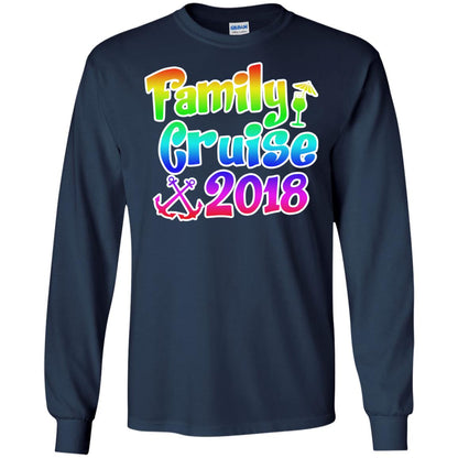Family T-shirt Cruise 2018 Navy