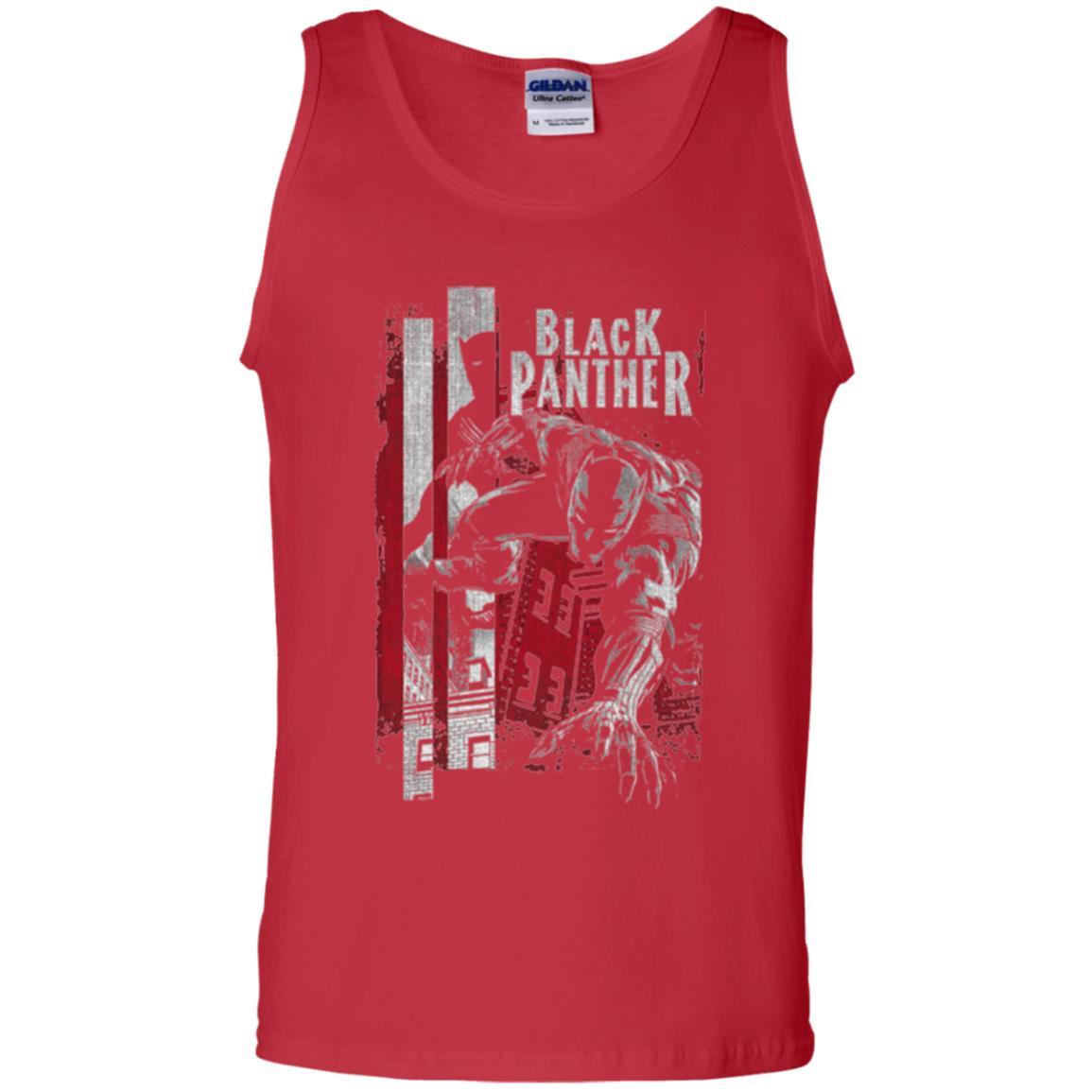 Film T-shirt Panther Lurk Graphic T-shirt Red
