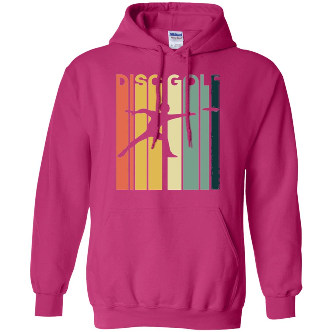 Disc Golf Retro Vintage T-shirt Heliconia