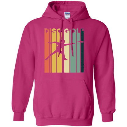Disc Golf Retro Vintage T-shirt Heliconia