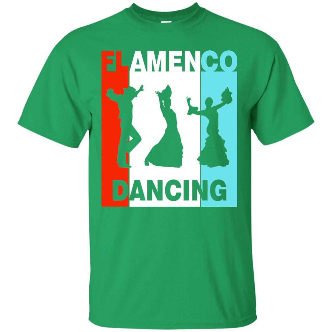 Flamenco Dancing Spanish Dance And Music Lover Shirt Irish Green