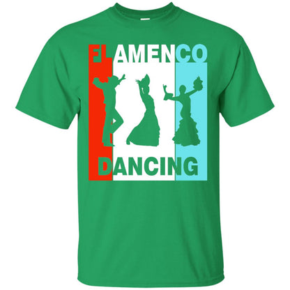 Flamenco Dancing Spanish Dance And Music Lover Shirt Irish Green