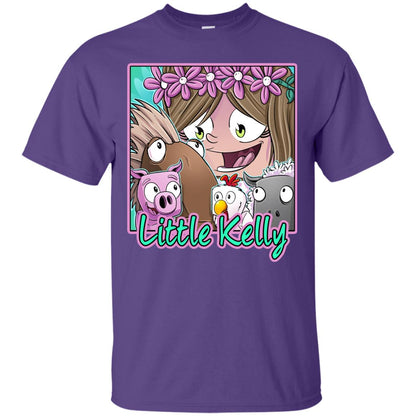 Little Kelly Minecraft Little Club Adventures Shirt Purple