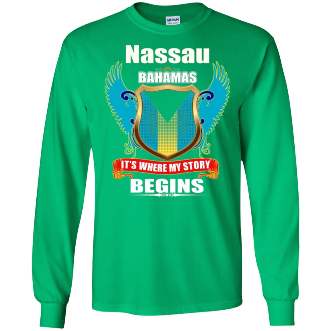 Bahamian T-shirt Nassau Bahamas T-shirt Irish Green