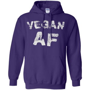 Vegetarian T-shirt Vintage Vegan Af T-shirt