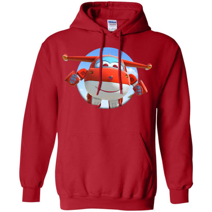 Super Wings Jett Movie Lover T-shirt Red