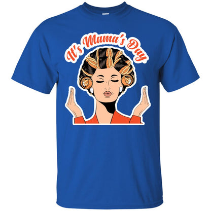Its Mamas Day Mom Shirt Royal