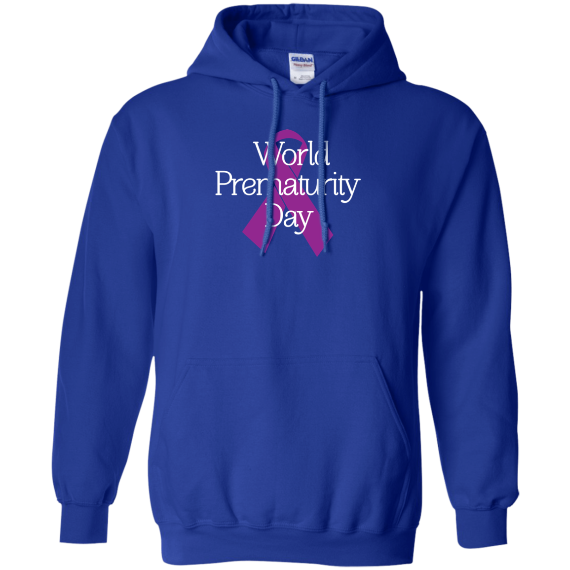 Cancer Awareness T-shirt World Prematurity Day T-shirt Royal