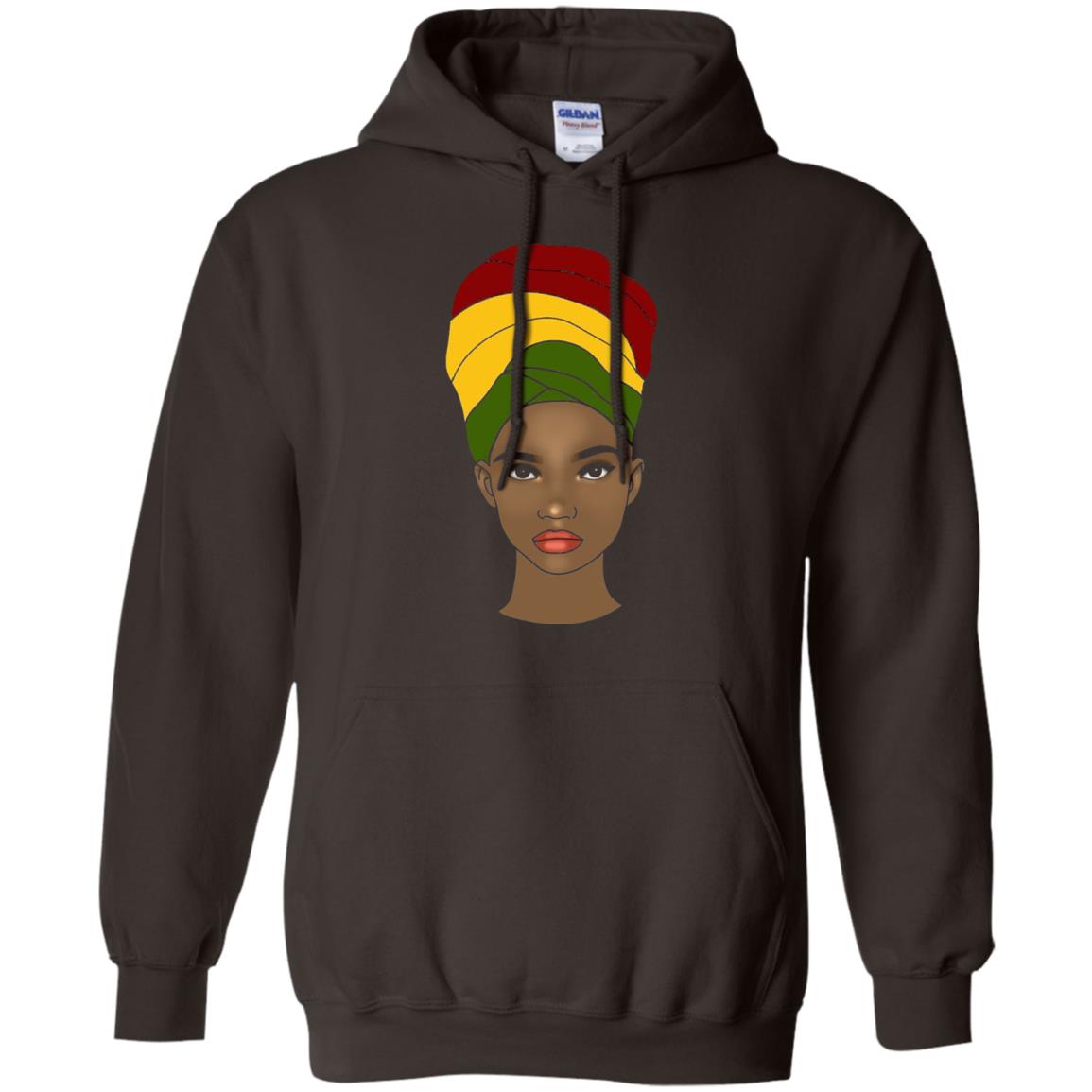Melanin Rocks African Queen Melanin T-shirt Dark Chocolate