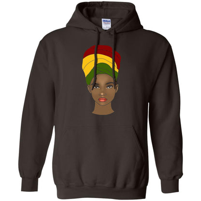 Melanin Rocks African Queen Melanin T-shirt Dark Chocolate