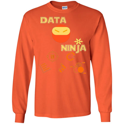 Data Ninja T-shirt Orange