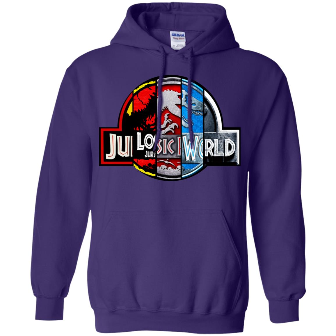 Jurassic World Movie Fan Shirt Purple