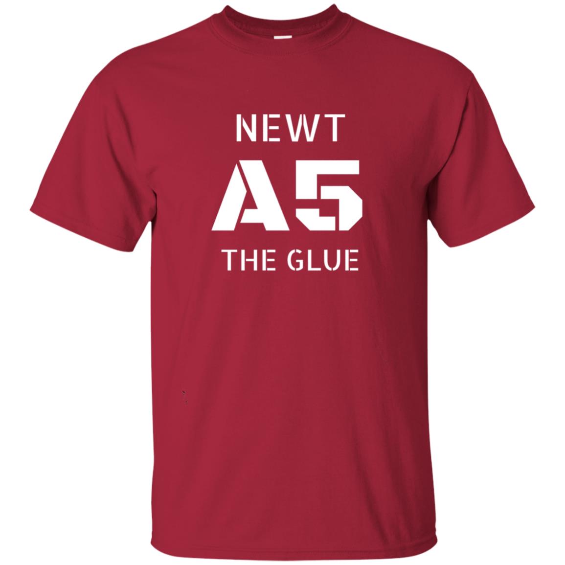 Subject A5 Newt The Glue Shirt Cardinal