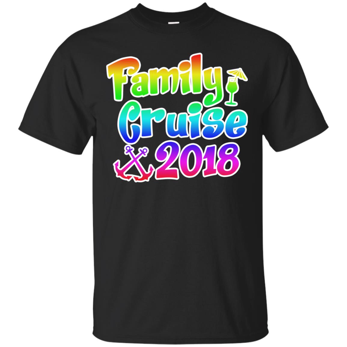 Family T-shirt Cruise 2018 Black