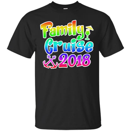 Family T-shirt Cruise 2018 Black