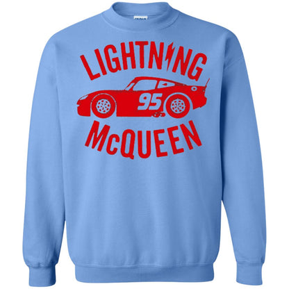 Pixar Cars Lightning 95 Mcqueen Vintage Graphic T-shirt Carolina Blue
