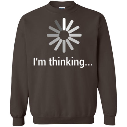 Loading T-shirt I'm Thinking T-shirt Dark Chocolate