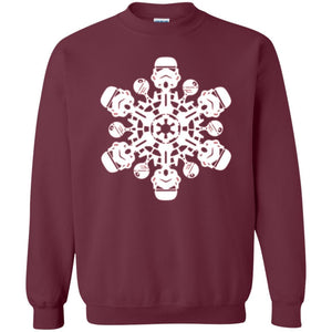 Film T-shirt Star Wars Stormtrooper Christmas Snowflake Graphic