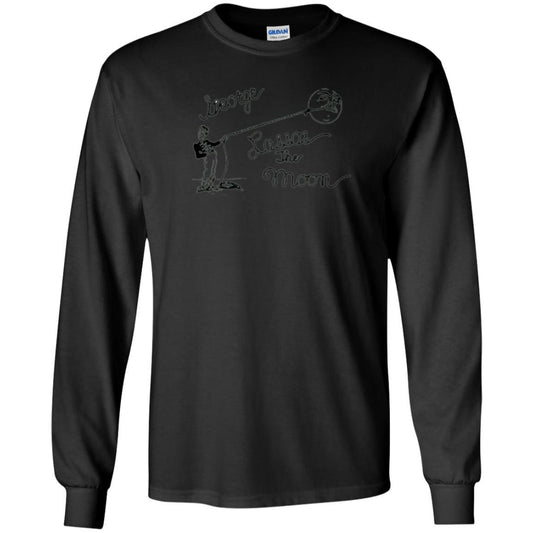 Film T-shirt It's A Wonderful Life George Lassos The Moon Black