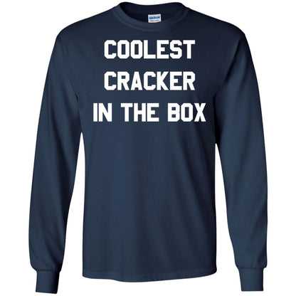 Coolest Cracker In The Box T-shirt Navy