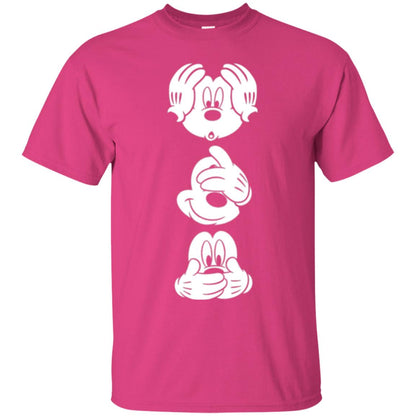 Cartoon T-shirt Disney Mickey Mouses Graphic Heliconia